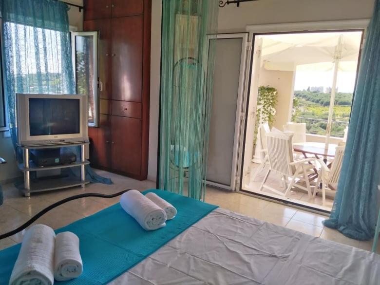 Villa Amelie-Private Pool Marathitis Bagian luar foto