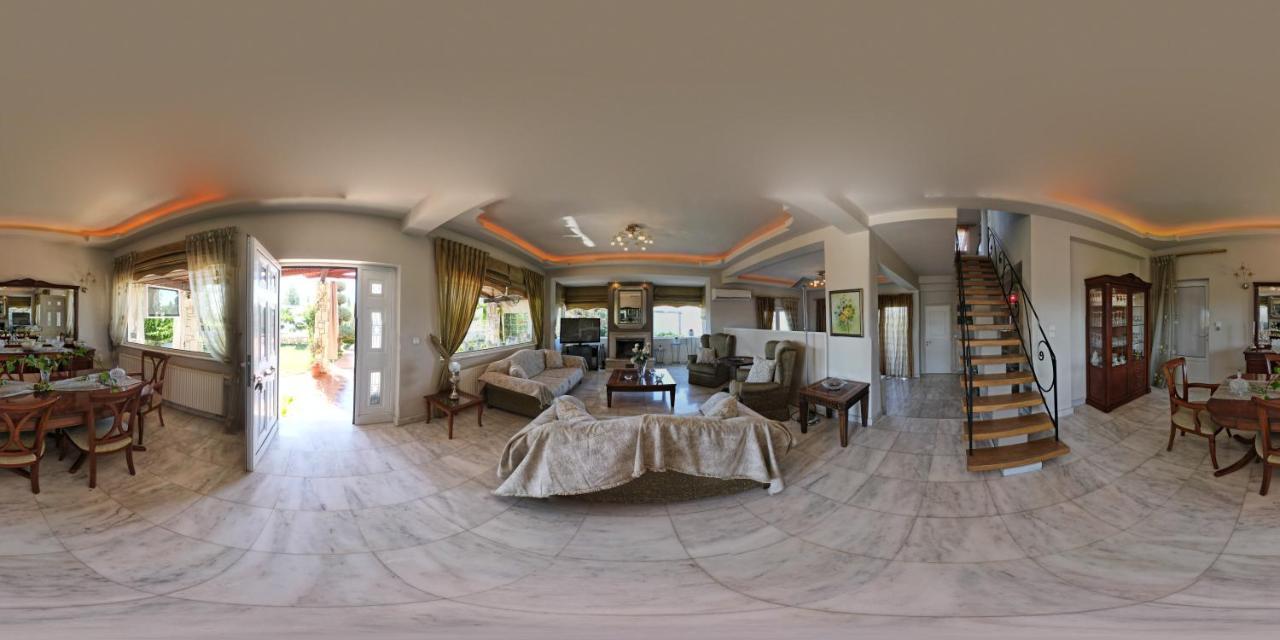 Villa Amelie-Private Pool Marathitis Bagian luar foto
