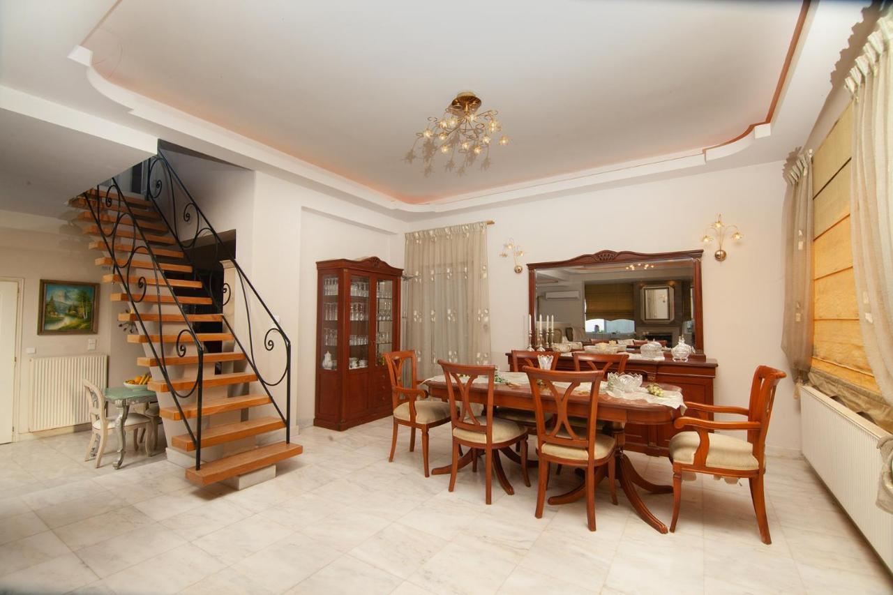 Villa Amelie-Private Pool Marathitis Bagian luar foto