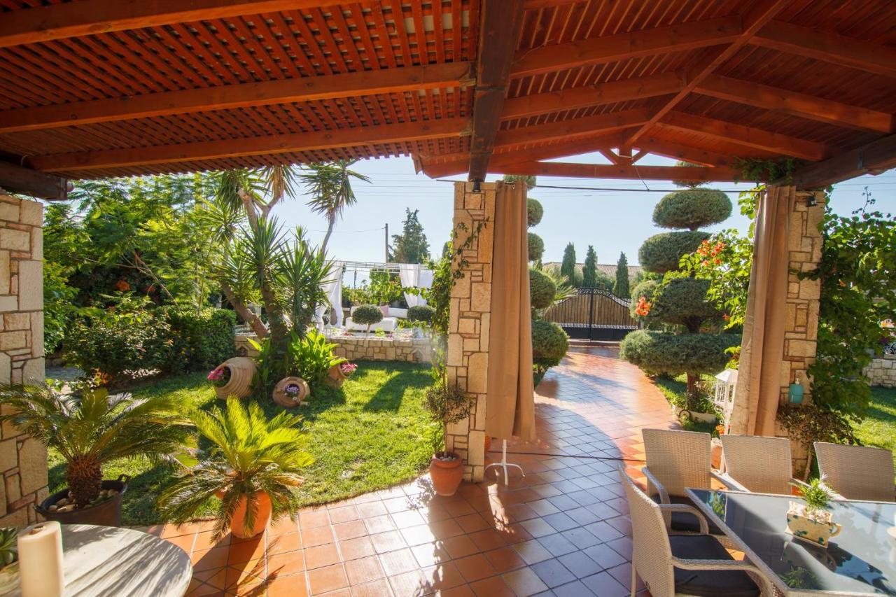 Villa Amelie-Private Pool Marathitis Bagian luar foto