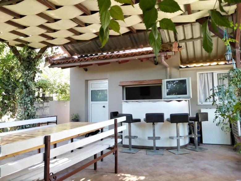 Villa Amelie-Private Pool Marathitis Bagian luar foto