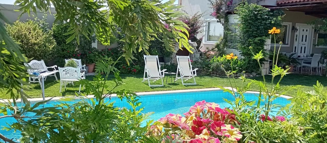 Villa Amelie-Private Pool Marathitis Bagian luar foto